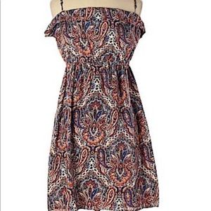 Paisley mini dress